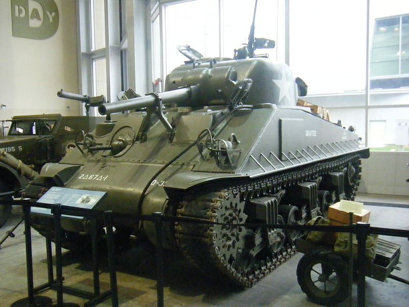 File:M4A3 tank at the National World War II Museum in New Orleans.jpg
