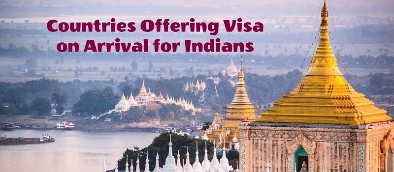 Countries Offering Visa on Arrival for indians